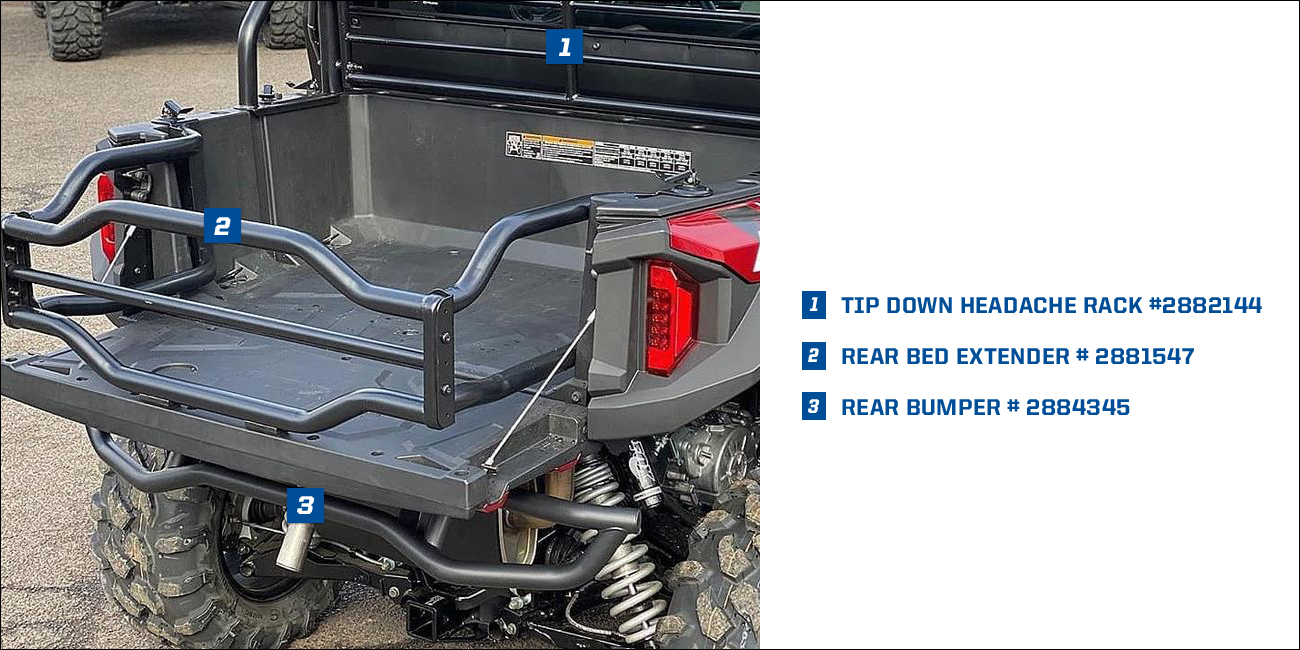 Polaris General 1000 Deluxe 2021 Rear