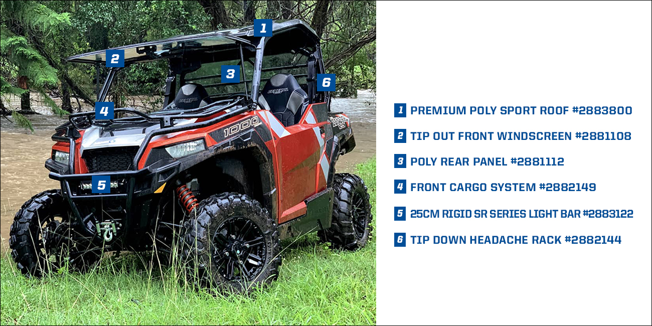 Polaris General 1000 Deluxe 2020 Front